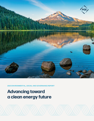 Miniature Portland General Electric
 Rapport ESG 2023