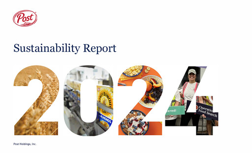 Thumbnail Post Holdings
 Sustainability Report 2024