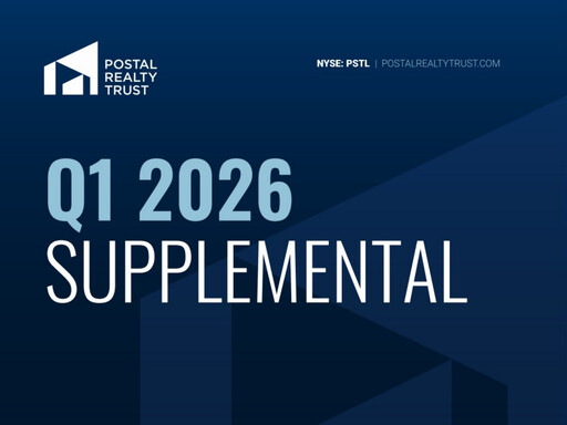 Thumbnail Postal Realty Trust Quarterly Report 2026-q1