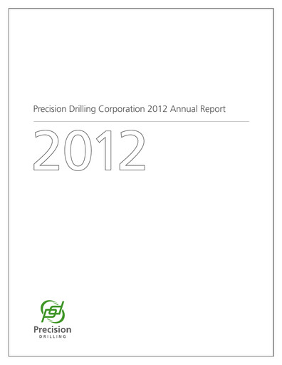 Thumbnail Precision Drilling Corporation Annual Report 2012