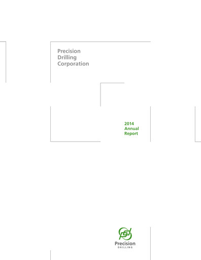 Thumbnail Precision Drilling Corporation Annual Report 2014