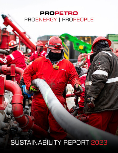 Vorschaubild ProPetro Nachhaltigkeitsbericht 2023