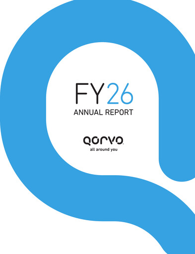 Vorschaubild Qorvo
 Jahresbericht 2025-2026
