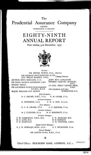 Vorschaubild Prudential Jahresbericht 1937