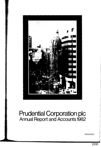 Vorschaubild Prudential Jahresbericht 1982