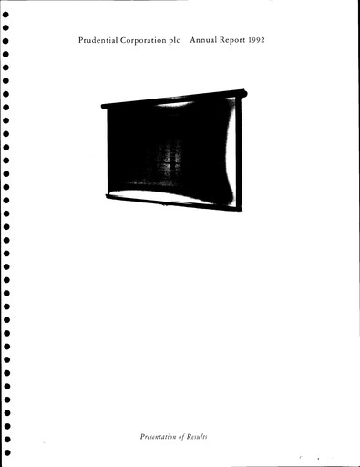 Vorschaubild Prudential Jahresbericht 1992