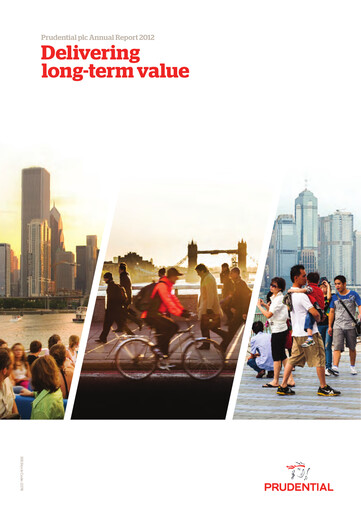 Thumbnail Prudential Annual Report 2012