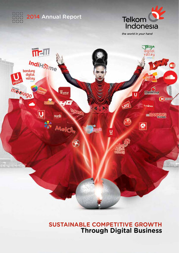 Vorschaubild Telkom Indonesia Jahresbericht 2014