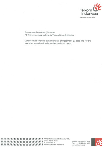 Thumbnail Telkom Indonesia Financial Statement 2017