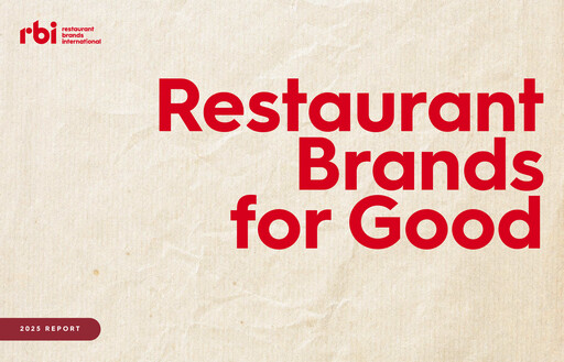 Thumbnail Restaurant Brands International Sustainability Report 2025