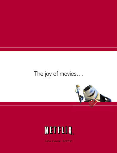 Thumbnail Netflix Annual Report 2004