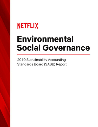 Thumbnail Netflix ESG Report 2019