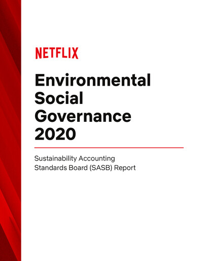 Thumbnail Netflix ESG Report 2020