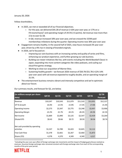 Thumbnail Netflix Quarterly Report 2025-q4
