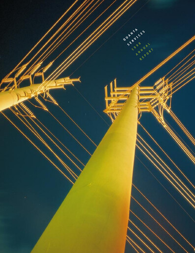 Thumbnail Quanta Services
 Annual Report 1998