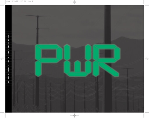 Thumbnail Quanta Services
 Annual Report 1999