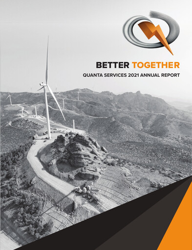 Thumbnail Quanta Services
 Annual Report 2021
