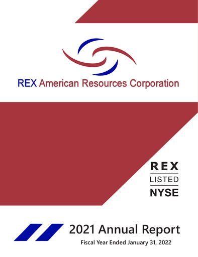 Thumbnail REX American Resources
 Annual Report 2021