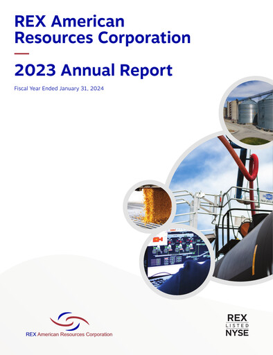 Thumbnail REX American Resources
 Annual Report 2023
