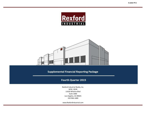 Thumbnail Rexford Industrial Quarterly Report 2015-q4
