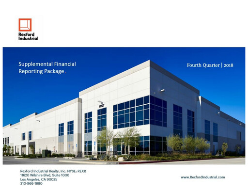Thumbnail Rexford Industrial Quarterly Report 2018-q4