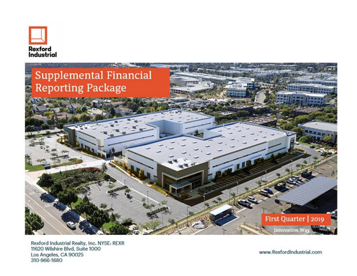 Thumbnail Rexford Industrial Quarterly Report 2019-q1