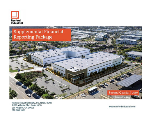 Thumbnail Rexford Industrial Quarterly Report 2019-q2