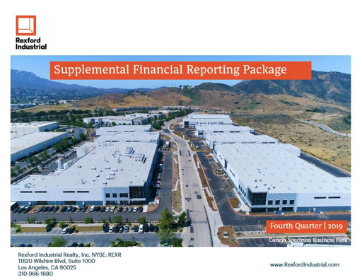 Thumbnail Rexford Industrial Quarterly Report 2019-q4