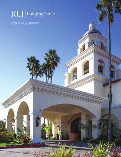 Thumbnail RLJ Lodging Trust Annual Report 2019