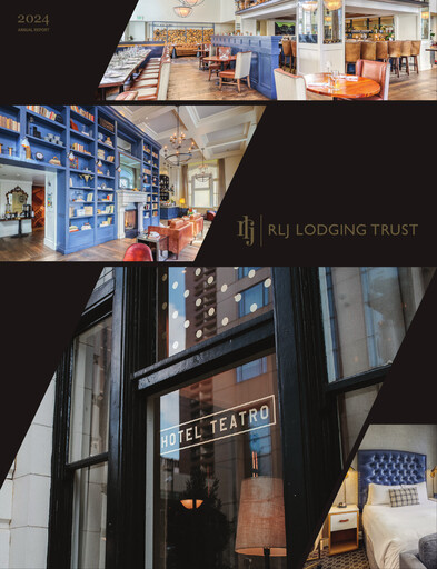 Thumbnail RLJ Lodging Trust Annual Report 2024