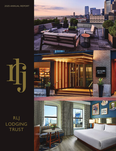 Thumbnail RLJ Lodging Trust Annual Report 2025