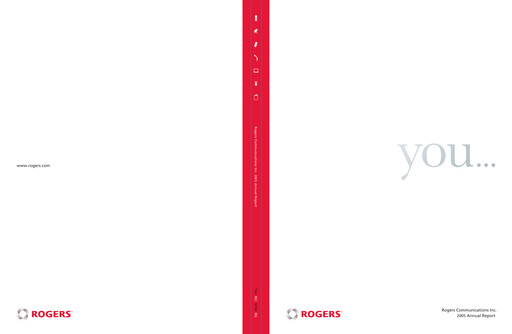 Thumbnail Rogers Communication Annual Report 2005