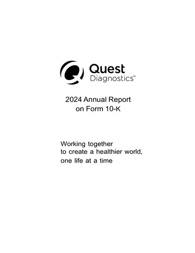 Thumbnail Quest Diagnostics
 Annual Report 2024