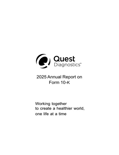 Thumbnail Quest Diagnostics
 Annual Report 2025