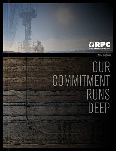 Thumbnail RPC, Inc. Annual Report 2009