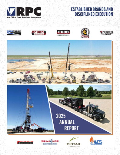 Thumbnail RPC, Inc. Annual Report 2025
