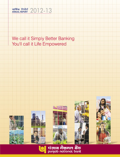 Thumbnail Punjab National Bank
 Annual Report 2012-2013