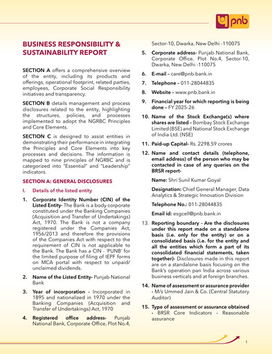 Thumbnail Punjab National Bank
 ESG Report 2025-2026