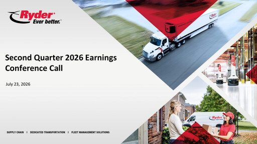 Thumbnail Ryder
 Quarterly Report 2026-q2