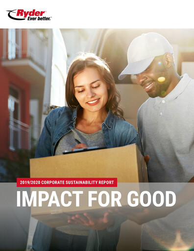 Thumbnail Ryder
 Sustainability Report 2019-2020