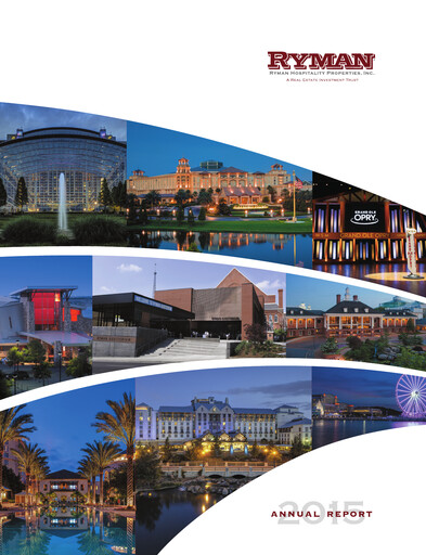 Thumbnail Ryman Hospitality Properties Annual Report 2015