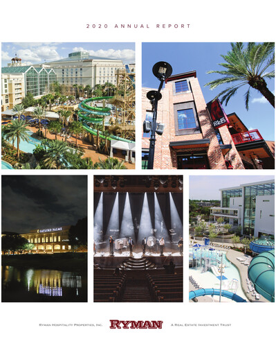 Thumbnail Ryman Hospitality Properties Annual Report 2020