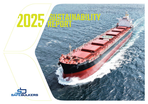 Thumbnail Safe Bulkers
 Sustainability Report 2025