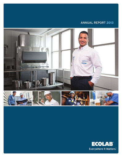 Vorschaubild Ecolab Jahresbericht 2013
