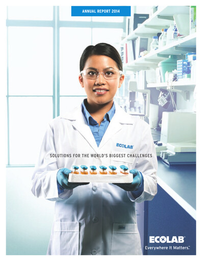 Vorschaubild Ecolab Jahresbericht 2014