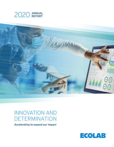 Vorschaubild Ecolab Jahresbericht 2020