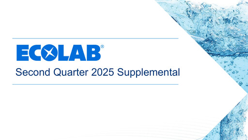 Thumbnail Ecolab Quarterly Report 2025-q2