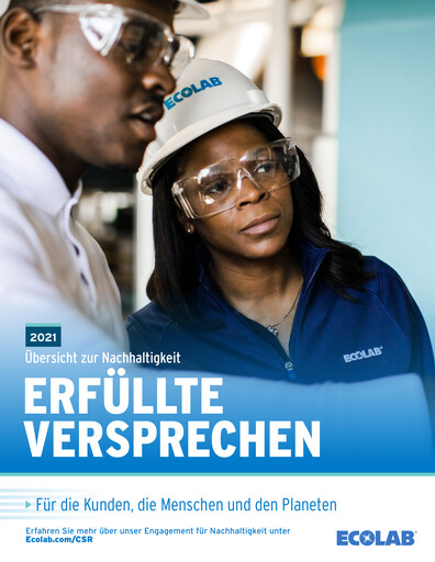 Thumbnail Ecolab Sustainability Report 2021