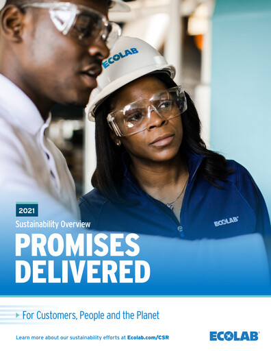 Thumbnail Ecolab Sustainability Report 2021