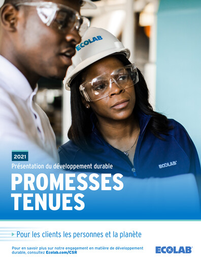 Thumbnail Ecolab Sustainability Report 2021